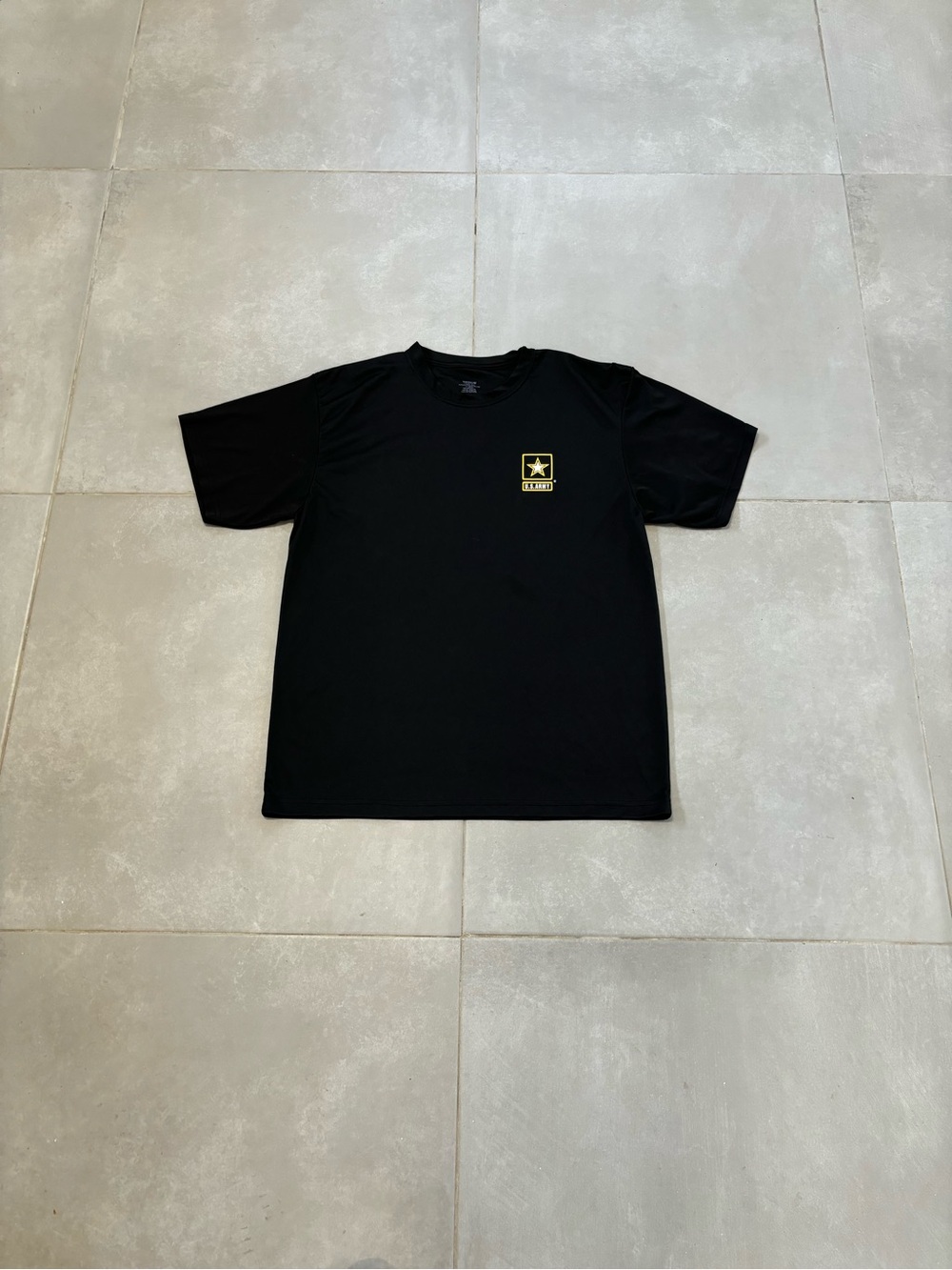 Army PE Black Short-Sleeve Crew Tee